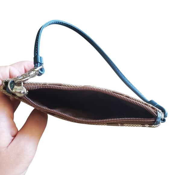 Coach Signature Wristlet - Picture 6 of 7